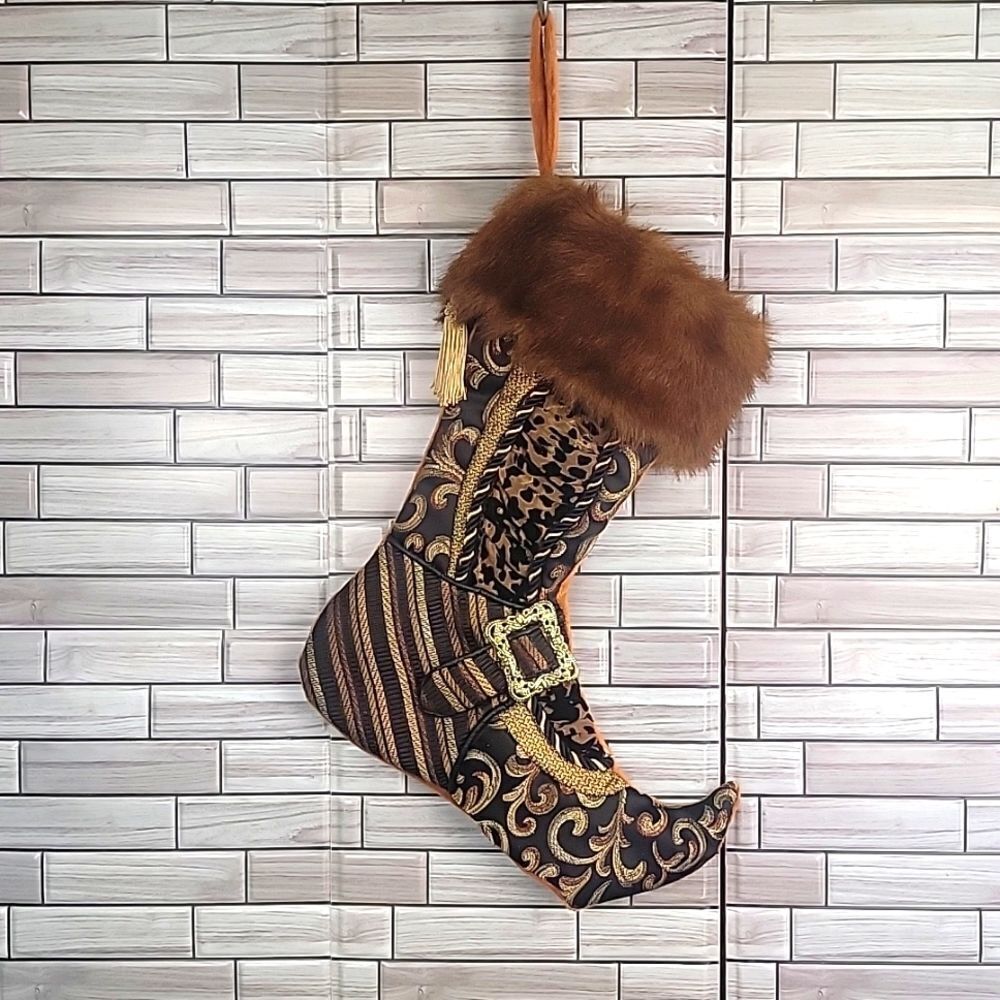 Top Century Enterprise ornate Christmas stocking